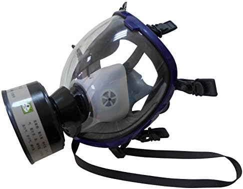Full Face Silicone Respirator Mask NBC Protection For Industrial Use, Chemical Handling, Painting, Welding, Prepping