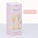 VINCIGANT Pack of 2 Gold Pillar Candle Hoders,Candlesticks Centerpieces for Wedding Party Dinner Centerpiece Decoration (Gift Boxed)