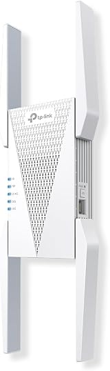 TP-Link RE815XE AXE5400 Tri-Band WiFi 6E Extender Booster OneMesh 1 Gigabit view 2