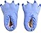 ReachMe Stitch Onesie Pajamas with Matching Gloves and Slippers Animal Pjs Halloween Costumes Party Wear(1 Blue,XL)