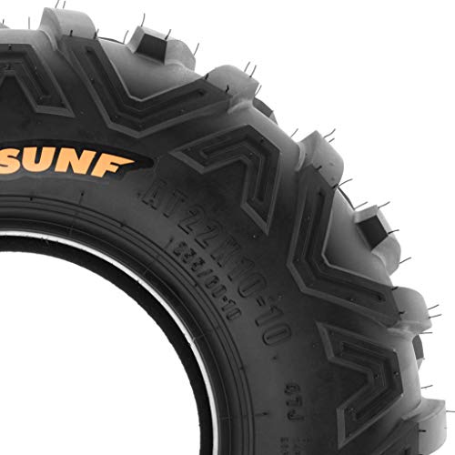 Set of 2 SunF Power.II 18x9.58 ATV UTV OffRoad Tires, AllTerrain, 6
