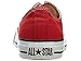 Converse Unisex Chuck Taylor All Star OX Sneaker (4 D(M) US, Red)