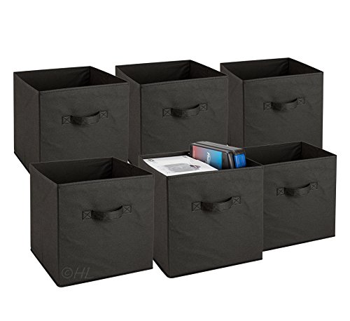 Foldable Cube Storage Bins 6 Pack These Decorative