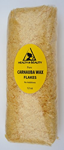 Carnauba Wax Organic Flakes Brazil Pastilles Beards Premium Prime Grade A 100% Pure 12 oz