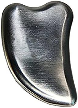 Health Care Gua Sha Scraping Massage Tool, Anti-allergy Medical Grade Stainless Steel Physical Therapy Tool Used for Back, Legs, Arms,Neck,Shoulder (Style 1)