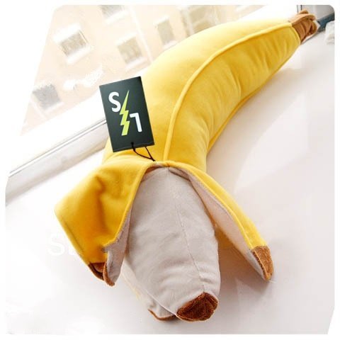 Lightningstore Adorable Cute Big Large Giant Huge Yellow Banana
