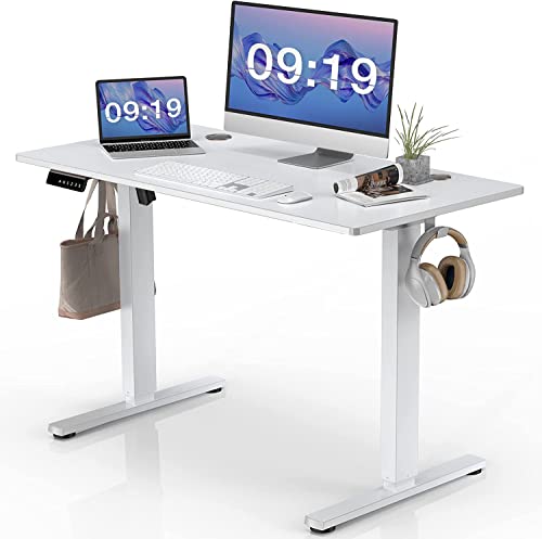 SMUG Height Adjustable Electric Standing Desk, 55 x