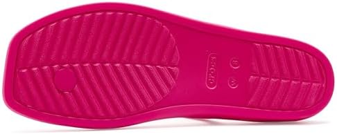 Mujer Miami Thong Flip Chancla de dedo, Dragon Fruit, 34/35 EU