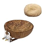 Hamiledyi Bird Breeding Nest,Natural Coconut Shell