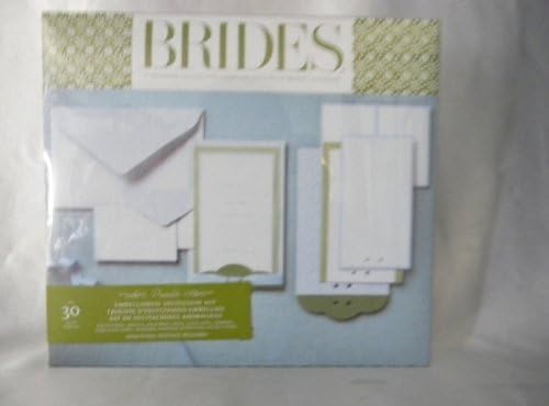 Brides Magazine Wedding Invitation Kit