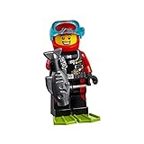 LEGO City Beachgoer MiniFigure: Scuba Diver (w/ Silver Fish) 60153