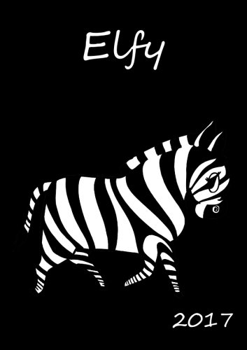 2017: personalisierter Kalender 2017 "Elfy" - DIN A5 - eine Woche pro Doppelseite (German Edition)