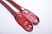 Wento Pair 0.4'' Wide 21.6 Inch Handbag Handles,Genuine Leather Handles,Cowhide Leather Strap for Handbag,Cowhide Leather Handbag Handles, WT09 (G Red)