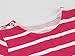 Fiream Girls Cotton Cartoon Shortsleeve Stripe Dress(S0205,6)