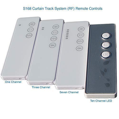 S168 A Electric Remote Controlled Drapery System W 5 Track Center