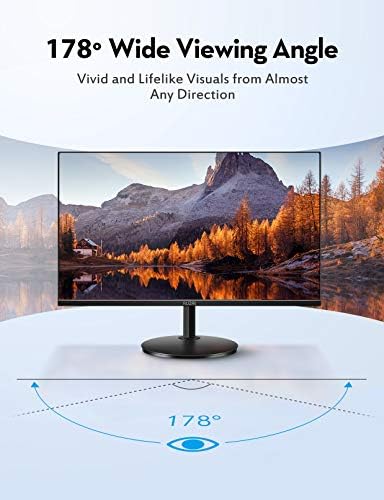 Computer Monitor - AUZAI 24 inch 1080p FHD LED Computer Monitor for Business - 75Hz with HDMI and VGA Port, Tilt Adjustment, 178° Wide View Angle, 3-Sided Micro Edge Design 3 Computer Monitor - AUZAI 24 inch 1080p FHD LED Computer Monitor for Business - 75Hz with HDMI and VGA Port, Tilt Adjustment, 178° Wide View Angle, 3-Sided Micro Edge Design