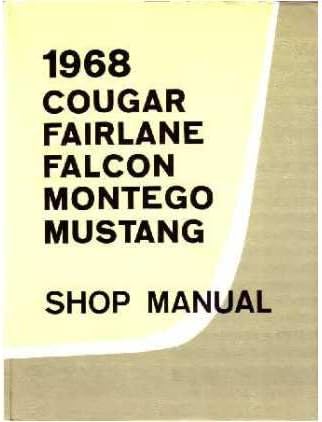 1968 mustang shop manual