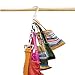 Wonder Hanger Max Pack of 6 Space Saving Hangers, Reinforced Hooks, Cascading Hangers for Organized Wrinkle-Free Clothes, College Dorms & Storage, Fully Assembled Hanger Closet Organizer – White