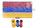 WMYCONGCONG 200 PCS Butt Splice Crimp Connectors Insulated Electrical Straight Wire Terminal Connectors Assortment Kit