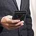 SunRemex Three Defense Designed for LG V50 ThinQ Case,LG V50 Case, Crystal Clear Full Body Shockproof Slim Fit Without Built-in Screen Protector Cover for LG V50 ThinQ Phone(Clear/Black)