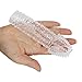 YOYOHOT Realistic Pennis Sleeves for Men Crystal Sleeve Silicone Spike Condoms for Male Delay Set Cover Couple Toys for Adult Sexy Products