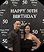 Mehofoto Customized 50th 60th 70th 80th 90th Birthday Party Backdrop Custom Age Name Color Photography Background 7x5ft Vinyl Birthday Party Decoration Banner Backdrops