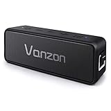 Vanzon X5 Pro Bluetooth Speakers - 20W Portable Wireless Speaker V5.0 with Louder Stereo Sound, Rich Bass, IPX7 Waterproof & 24 Hr Playtime, 2019 New Edition for Home and Outdoors