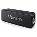 Vanzon X5 Pro Bluetooth Speakers - 20W Portable Wireless Speaker V5.0 with Louder Stereo Sound, Rich Bass, IPX7 Waterproof & 24 Hr Playtime, 2019 New Edition for Home and Outdoors