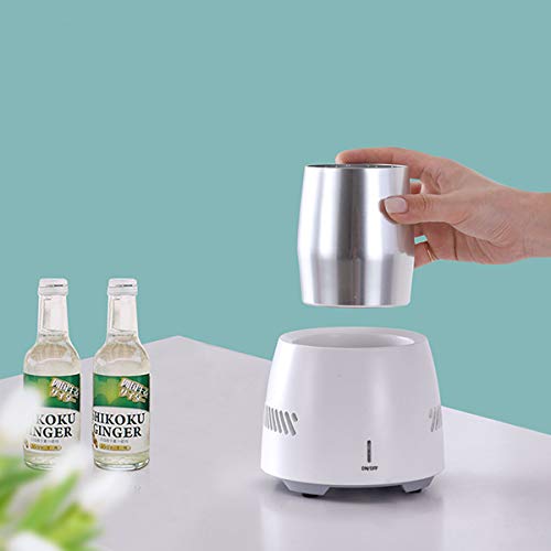 image for AZFUNN Beverage Mug Cooling & Cup Cooler for Offeice Home Desk Use, Qu