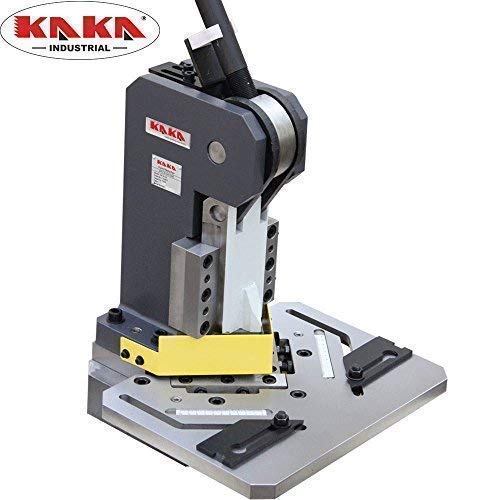 KAKA Industrial HN1104 HeavyDuty Metal Corner Notcher, 4x4" Blade,11