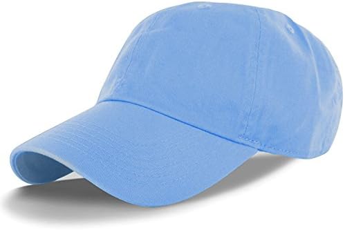 La Gen Dad Hat for Men and Women - Blank Unstructured Adjustable Cotton Baseball Cap
