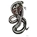 SPESTYLE waterproof non-toxic temporary tattoo stickersWaterproof and sweat of black cobra pattern temp tattoos for men