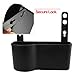 ZONETECH Car Headrest Food and Drink Tray Organizer - Classic Black Portable Premium Quality Automotive Storage Accessory for All Your Needs