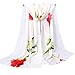 Datework Women's Long Best friend Unique Gifts Christmas Small Blanket Headbands Soft Scarf (Beige)