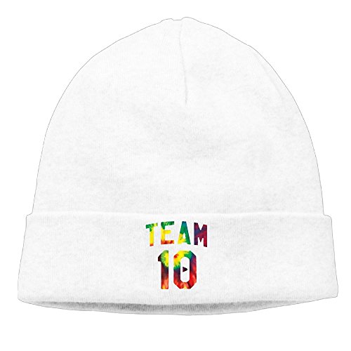 Team 10 Camouflage Logo Unisex Cuffed Plain Skull Beanie Knit Watch Hat/Cap
