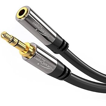 KabelDirekt (10 feet) 3.5mm Male to 3.5mm Female Stereo Audio Extension Cable - Pro Series