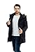Valuker Men's Down Coat With Fur Hood With 90% Down Parka Puffer Jacket