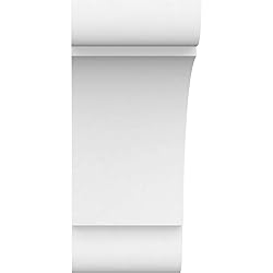 Ekena Millwork CORP03X08X08OLY PVC Corbel, 3"W x