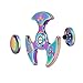 OUUO Rainbow Hand Fidget Metal Spinner Toy High Speed Up to 5 Minutes