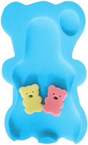 MiaZhou Baby Bathing Tubs,Baby Infant Soft Bath Sponge Seat, Anti-Slip Foam Mat Body Support Cushion Pad Bathroom Supplies