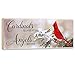 Cardinals Appear When Angels are Near Memorial Gift for Loss of Loved One Wall Sign - Bereavement Sympathy