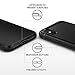 Ringke Onyx Designed for iPhone X Case, Rugged Protection Flexible TPU Cover for iPhone X Case, iPhone 10 (Not Compatible with iPhone Xs) - Black