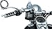 Kuryakyn 1422 Motorcycle Handlebar Accessory: Drink/Cup Holder with Mesh Basket, Universal Fit for Motorcycles with 1