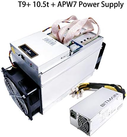 Antminer T9+ 10.5TH/s 16nm ASIC Bitcoin Miner Include APW7 PSU