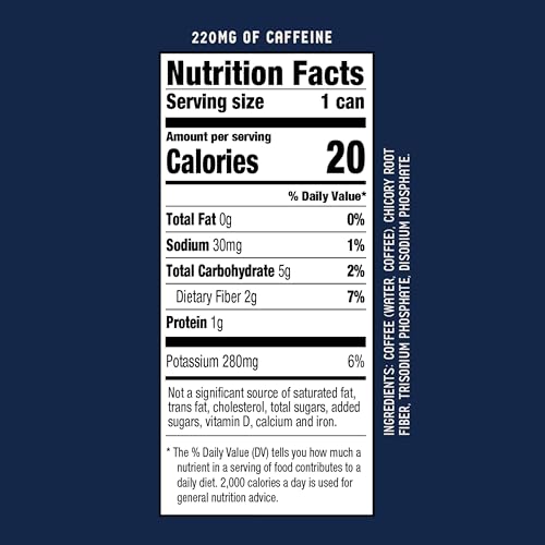 LA COLOMBE COFFEE, COLD BREW BLACK, UNSWEETENED, 11 FL OZ CANS (PACK OF 12), COFFEEHOUSE QUALITY, NATURAL SWEETNESS, SPECIALTY GRADE COFFEE BEANS, READY-TO-DRINK ON-THE-GO