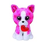 TY Valentines ROMEO Pink Dog Beanie Boos 6