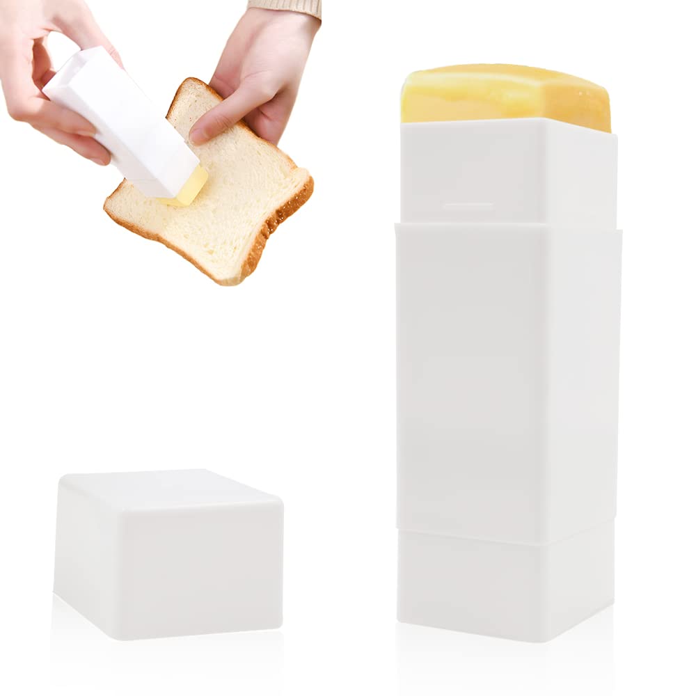 Rotary Type Butter Spreader, Corn Cob Butter Spreader, Butter Dispenser Butter Stick Holder, Spreads Butter Evenly On Pancakes ,Waffles, Toast (applicator stick)