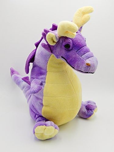 Unipak 11" Purple Dragon Plush Stuffed Animal