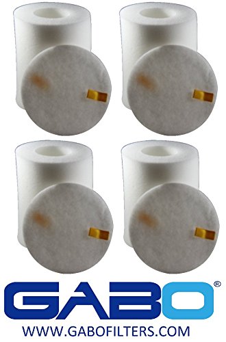 GaboFilters GSV-1918-4P Foam&amp;Felt Filter for Shark Rotator NV652