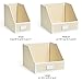 Great Useful Stuff Linen Closet Storage: Organize Bins For Sheets, Blankets, Towels, Wash Cloths, Bedding Sets, Duvet Covers, Pillowcases and more. 100% Brushed Cotton Twill (Medium, Cream)